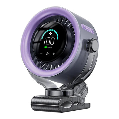 4000mAh Rechargeable Portable Clip on Fan