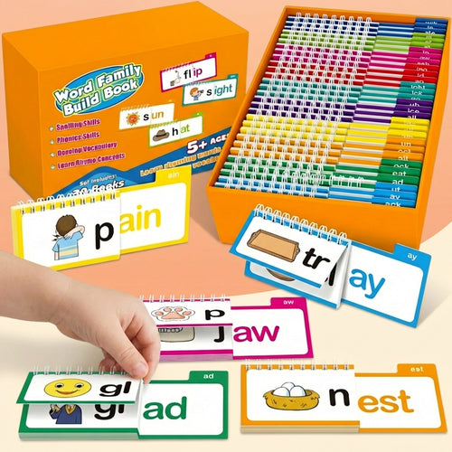 LeapKid™ Read & Rhyme Phonics Flip Books