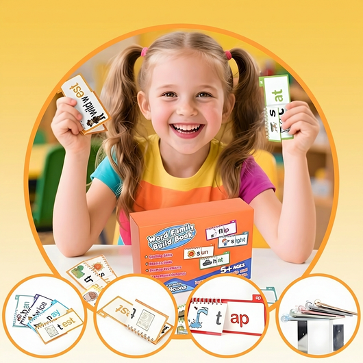 LeapKid™ Read & Rhyme Phonics Flip Books